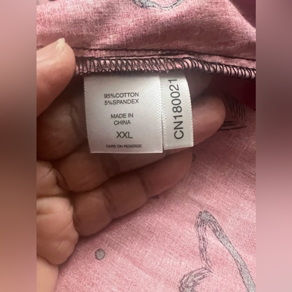 New York & Company Bow-Tie Neck, Hi-Lo Hearts Dress XXL Black/Red - Picture 12 of 13